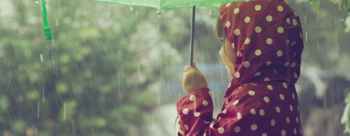 Camping bei Wind und Wetter