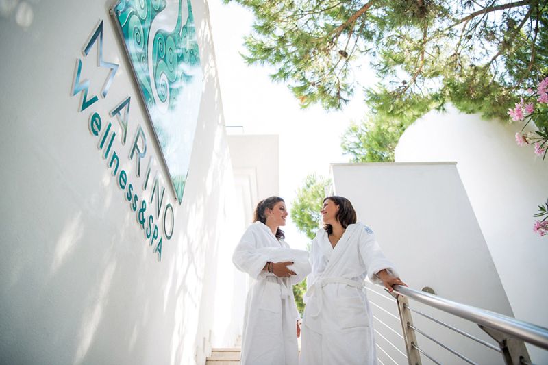 Das Wellnesszentrum auf Camping Union Lido