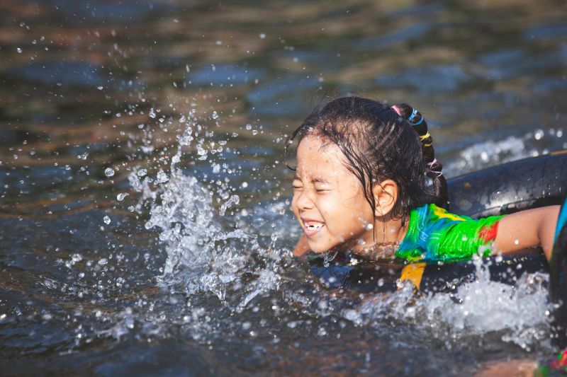 Schwimmring Urlaub Campen