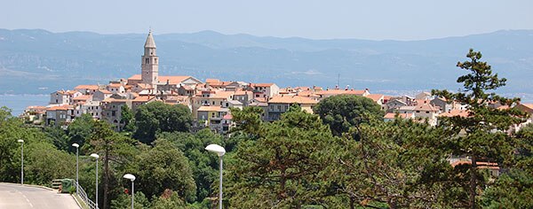 Ausblick auf die Insel Krk