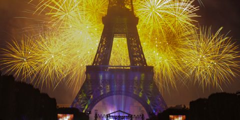 Aktivitäten am 14. Juli in Frankreich