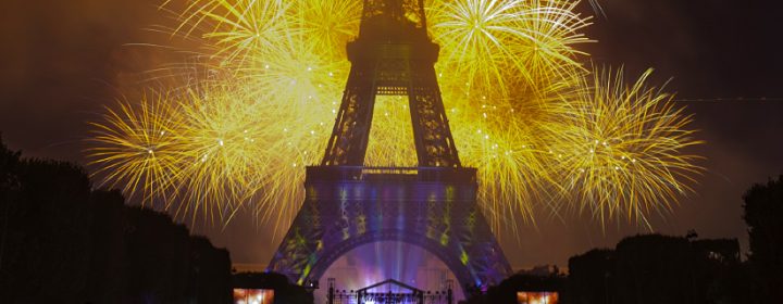 Aktivitäten am 14. Juli in Frankreich