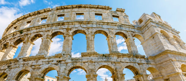Sehenswürdigkeiten in Istrien: das Amphitheater von Pula