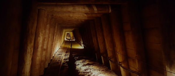 Das Salzbergwerk von Hallein.