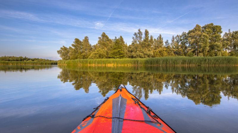 Kanufahrt Biesbosch