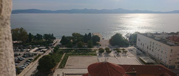 Zadar van bovenaf