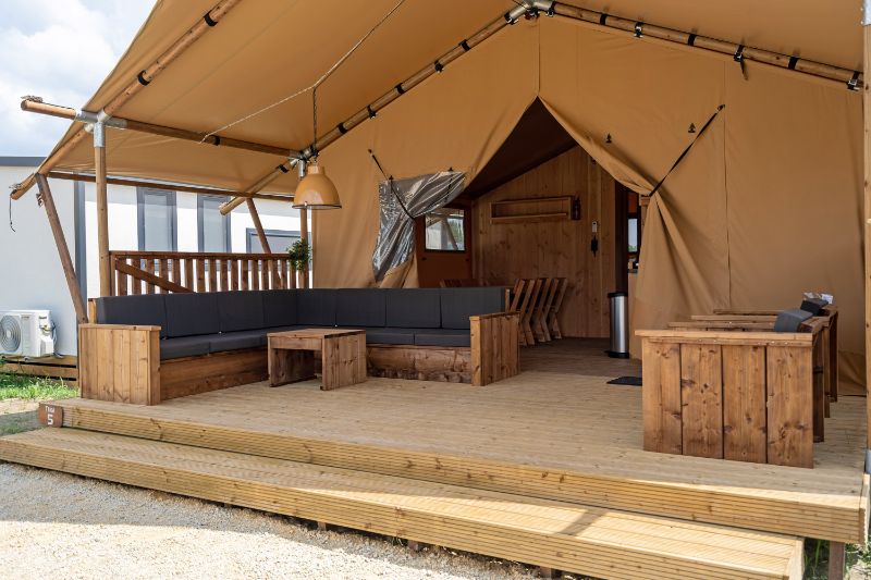 Glamping in der SunLodge Taiga