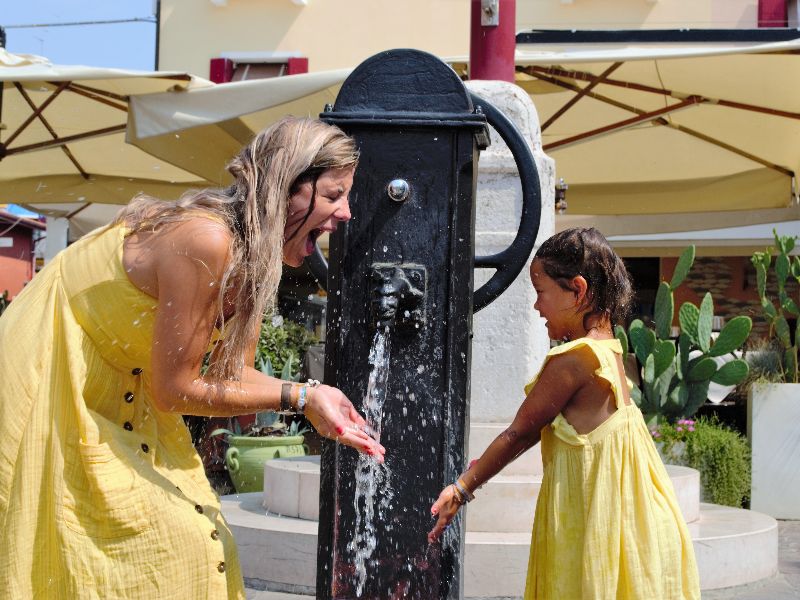 Wasserspaß auf dem Campingplatz