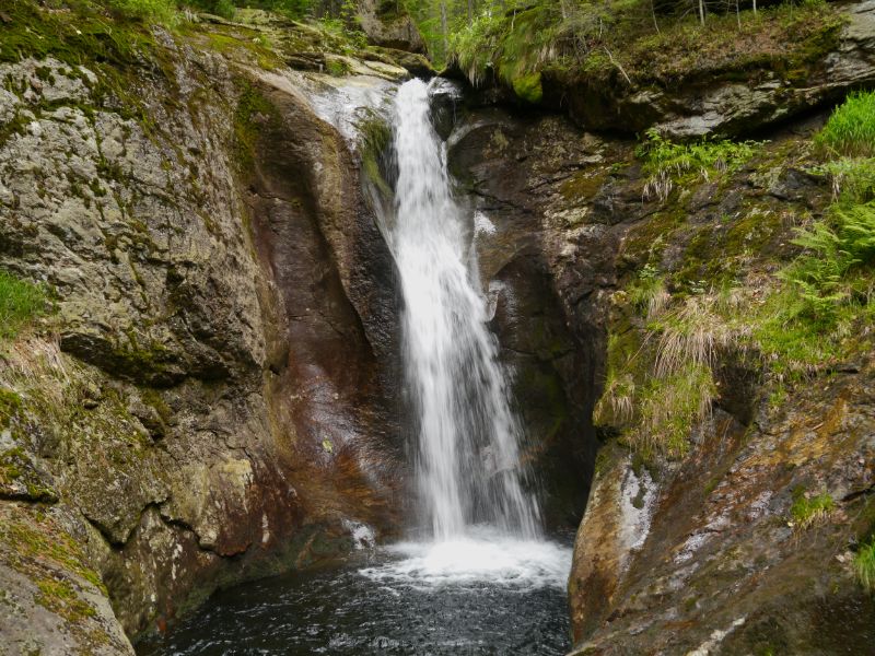 Bayerischer Wald: Wasserfall