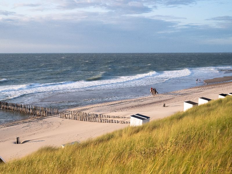 Der Badestrand in Domburg