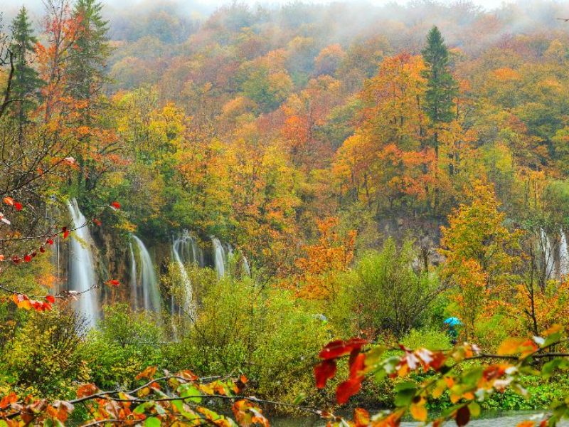 Plitvicer Seen Herbst