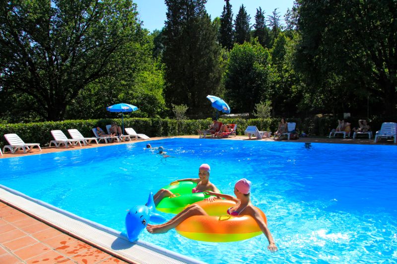 Schwimmbad auf Campingplatz