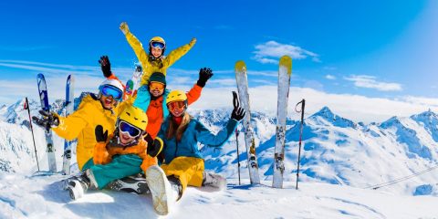 Wintersport im Urlaub mit Kindern