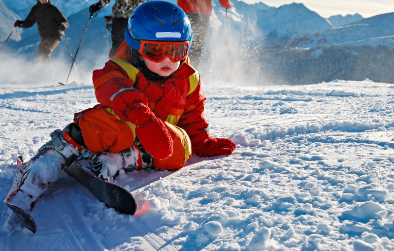 Wintersport: Die Anfänhge des Skifahrens