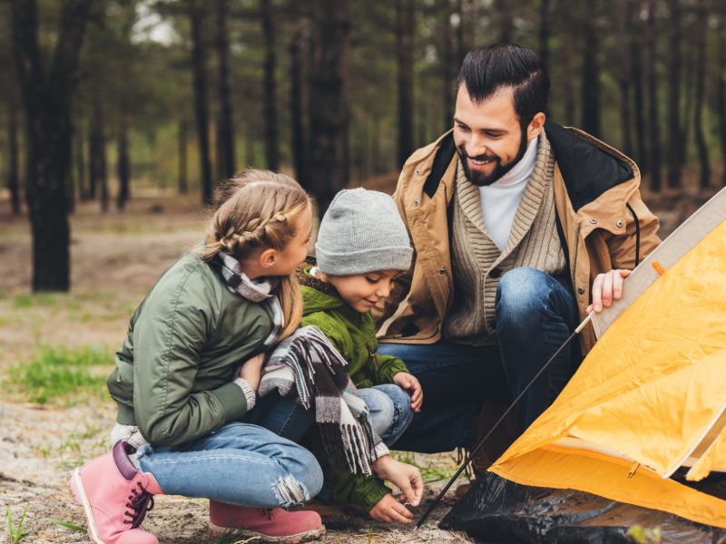 alleinerziehend camping 