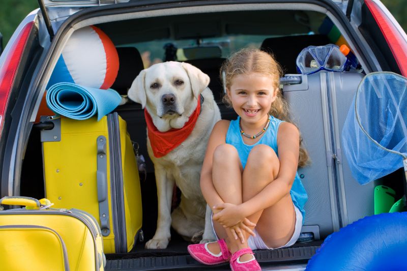 Am schönsten ist es doch, wenn die Familie auch im Urlaub vereint ist.