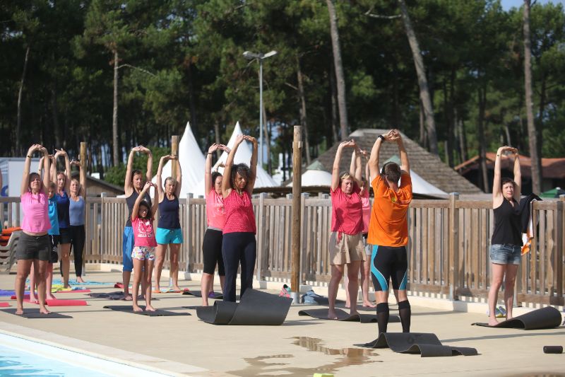 Yoga Camping Frankreich