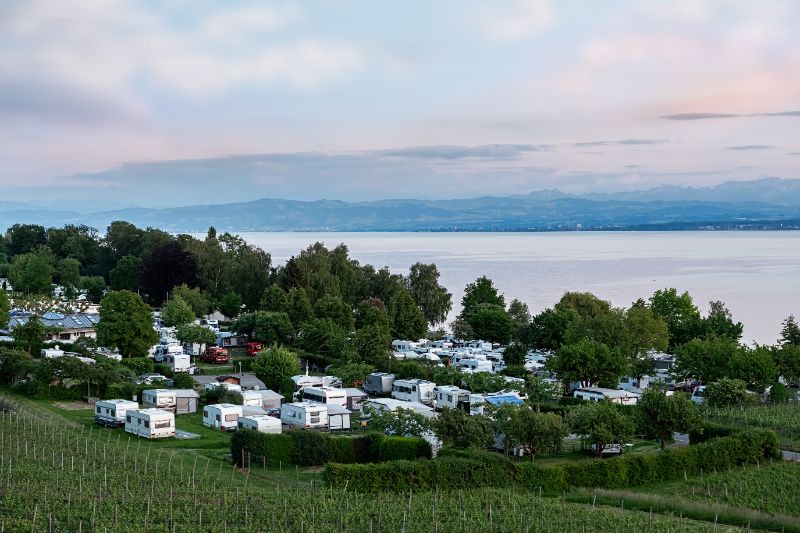 Camping in Stadtnähe