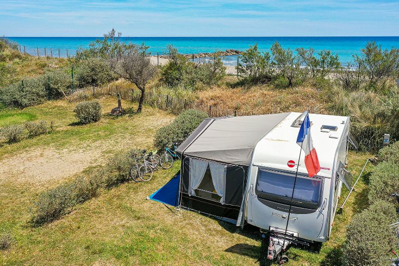 Stellplatz in Frankreich direkt am Meer