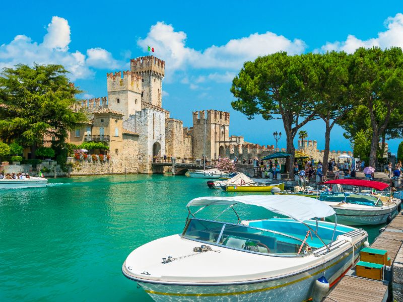 Boot mieten am Gardasee in Sirmione