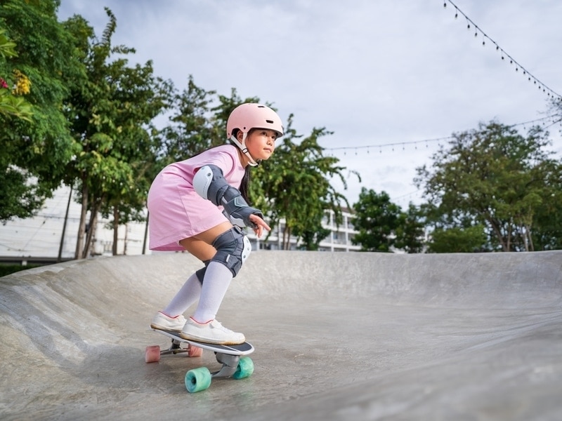 Skatepark auf dem Campingplatz