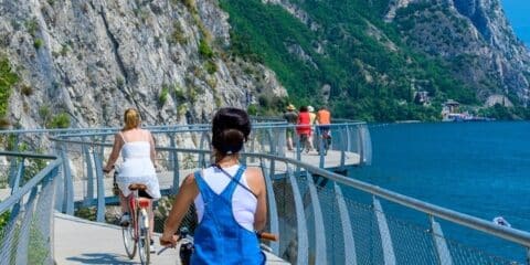 Schöne Fahrradrouten am Gardasee
