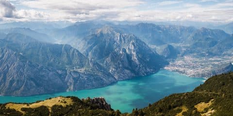 Hoch hinauf: Mit der Seilbahn auf den Monte Baldo